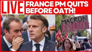FRANCE CHAOS LIVE | Macron's 7th PM Collapses, French PM Lecornu Resigns Hours After Cabinet!