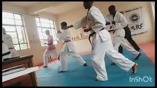 joong gun tul training with Master Niklas Enander at Uganda police gym