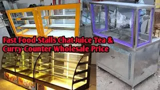 Fast Food Stalls Chat Juice Tea & Curry Counter | Wholesale & Retellar All Items Manufacturers |