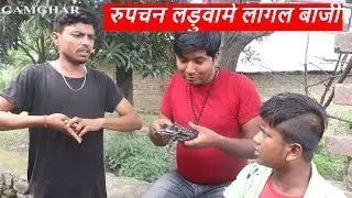 रुपचन लड़ुवामे लागल बाजी || piphi laduwa maithili comedy ।। gamghar comedy