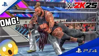 WWE 2K25 - Bray Wyatt 15 Vs Undertaker - Full Match At WrestleMania 30 | PS4&trade; WWE 2K25 GAMEPLAY