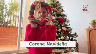 C&oacute;mo hacer una Corona Navide&ntilde;a de Tela Paso a Paso | DIY Navidad 2025