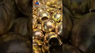 Rusty iron Becomes Tractor Ralling Balls #ytshorts #tractor #ralling #ball