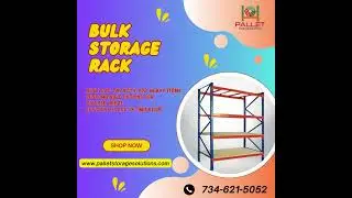 Efficient Storage Solutions for Your Warehouse | Bulk Storage Rack Overview #StorageSolutions