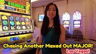 I Risked it for Another Maxed Out Major In Las Vegas High Limit Room! After Winning 10 Gs!! 🐉 💵