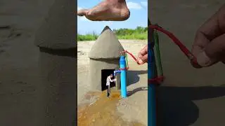 Craziest water 🚿 pump amazing videography idea 💡❤️ #shorts #funny #magic