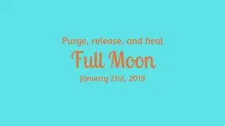 Full Moon January 21, 2019