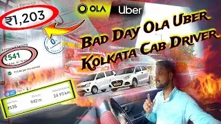 Dealy Earning Ola Uber Cab Driver Kolkata | Ola ,Uber, Indriver, yatrisathi, rapido | BikerBoySamir