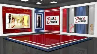 Bold & Beauty virtual Set design for Bijoy TV/3D virtual set design