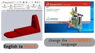 How to change the language in SOLIDWORKS (English to french)