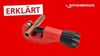 Erklärt: Der Rohrabschneider Tube Cutter TC35 mit integriertem Rohr-Innenentgrater