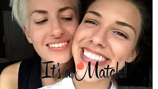 How We Met - Our Tinder Love Story | Lesbian Couple