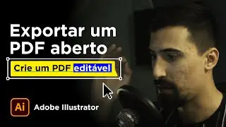 Exportar PDF aberto pelo Adobe Illustrator