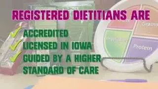 Do You Know Your Dietitian? (Full TV Spot) - Iowa Academy of Nutrition and Dietetics