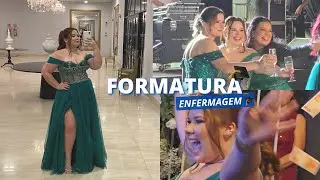 #vlog FORMATURA DE ENFERMAGEM | Preparativos, Brindes, Ato ecumênico e o Baile.