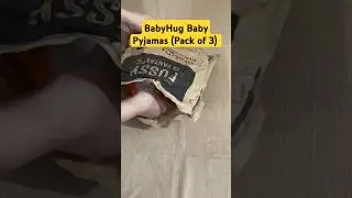 BabyHug Baby Pyjamas (Pack of 3) #sale #unboxing #babyclothes #babykidswear #babycare
