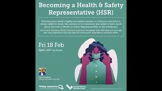 Becoming a Health & Safety Representative (HSR)