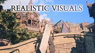 4K Ultra Immersive Realistic Visuals of Final Fantasy 7 Rebirth RTX Graphics made with Reshade Mod