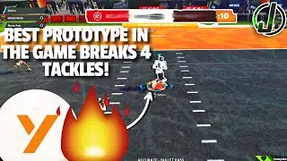 BEST PROTOTYPE IN THE GAME BREAKS 4 TACKLES! INSANE RUN! MADDEN 21 THE YARD GAMEPLAY!