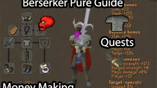 Berserker Pure/Rune Pure Guide [OSRS]