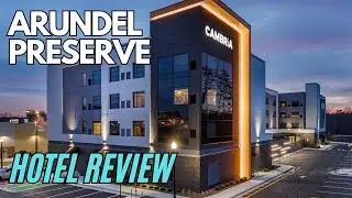 Cambria Hotel in Arundel Preserve - BWI Walkthrough and Review #cambia #arundel #choicehotels