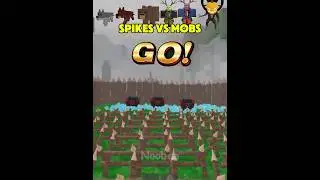 Spikes Vs Mobs 😱 #99nightintheforest #roblox #usa