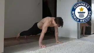 92 fast push ups - 86 push ups per 1 minute (WORLD RECORD)