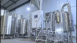 Microbrewery system introduction: 1000L 2 vessel automatic brewery equipment manufactured by Tiantai