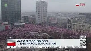 KRZYSZTOF BOSAK NA MARSZU NIEPODLEGŁOŚCI 2025: Dziś oczy Europy zwr&oacute;cone są na POLSKĘ!