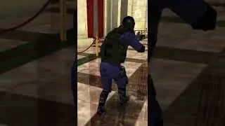 SWAT 3 GOTY gameplay -- the STRONGHOLD mission. AI bots do all the work. Without my help.