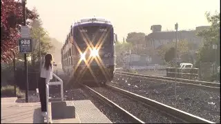 Altamont Corridor Express CEM Cabcars in Action