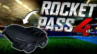 ALL NEW ROCKET PASS 4 ITEMS + Top 100 1v1 Gameplay (Rocket League Update)