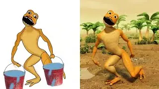 Patila Dance 2.0 funny cartoon drawing meme | Try to not Laugh 😂