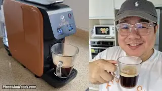 Распаковка и обзор капсульной кофемашины Black Bixon Espresso в Малайзии