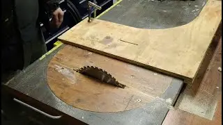 DIY space saving table saw / router table combo built into workbench