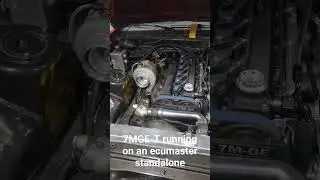 7mge finally running on the ecumaster. #toyota #supra #7mge #7mgte #ecumaster