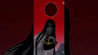 she's so 😱scary  #ghostgate #ghostdoor #blmanhwa
