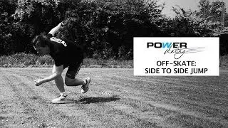 Powerskating Training 8: Off-Skate Side-to-side jump