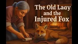 The Old Lady and the Injured Fox#kidsyoutubechannel #kidsstory #animation