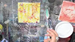 {Creativity In Motion} Mixed Media Ceramic Tiles