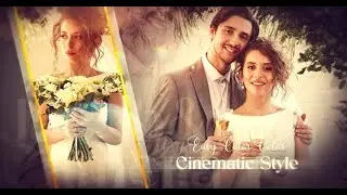 Cinematic Wedding Slideshow | Beautiful Love Story | After Effects template - Envato elements