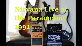 All Nirvana Live at the Paramount 1991 riffs