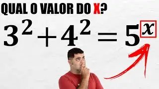 ❤️ Contest Question: WHAT IS THE VALUE OF X? Exponential Equation and Pythagorean Theorem AMAZING!