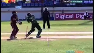 Misbah-ul-Haq hit wicket
