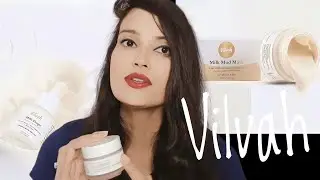 Vilvah Milk Serum & Mask review! Nourish your skin with natural ingredients