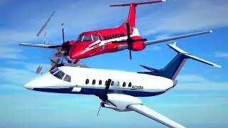 Realistic Airport Crashes and Emergeny Landings #11 | Besiege