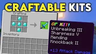 How to Make Craftable Kits in Minecraft Bedrock!