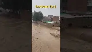 Swat Update | monsoon season swat bonair #flood #weather #rainyday #river #kpk #swatvalley #alert