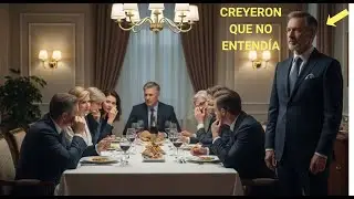 El millonario llegó a la cena… y entendió todo cuando creyó que no escuchaba