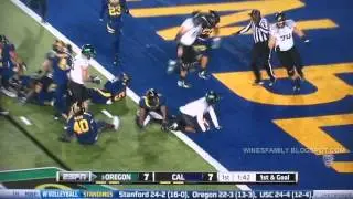 Byron Marshall 3 yard TD run vs Cal 2012